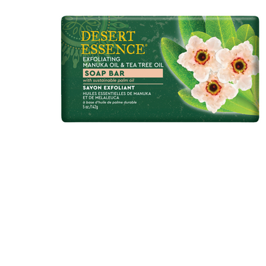 Manuka Oil & Tea Tree Oil Exfoliating Soap Bar